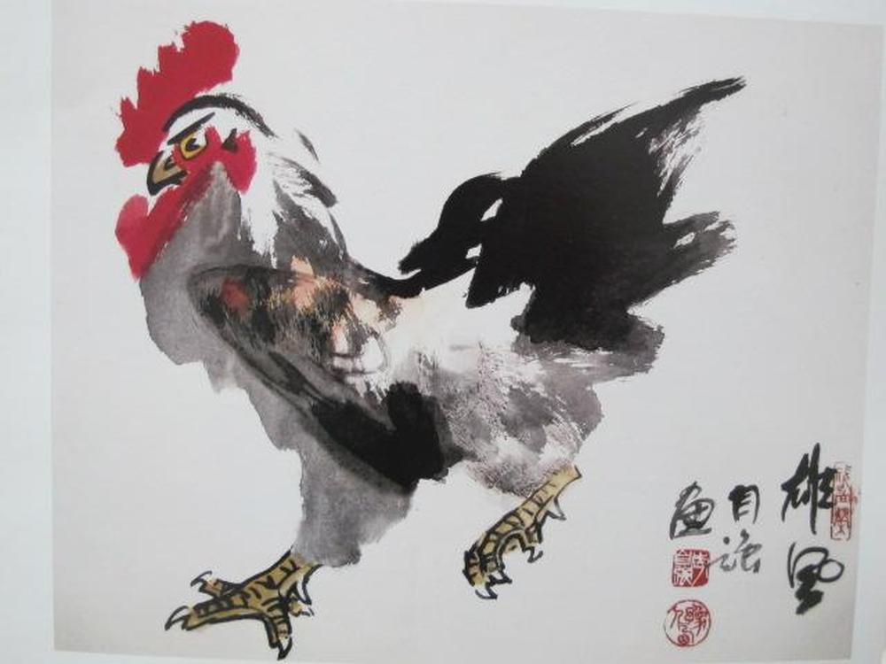 李自强作品欣赏:雄风