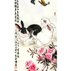 玉蝶瑞兔迎新春