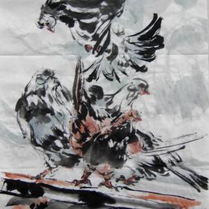 王信的画鸽艺术系列之三
