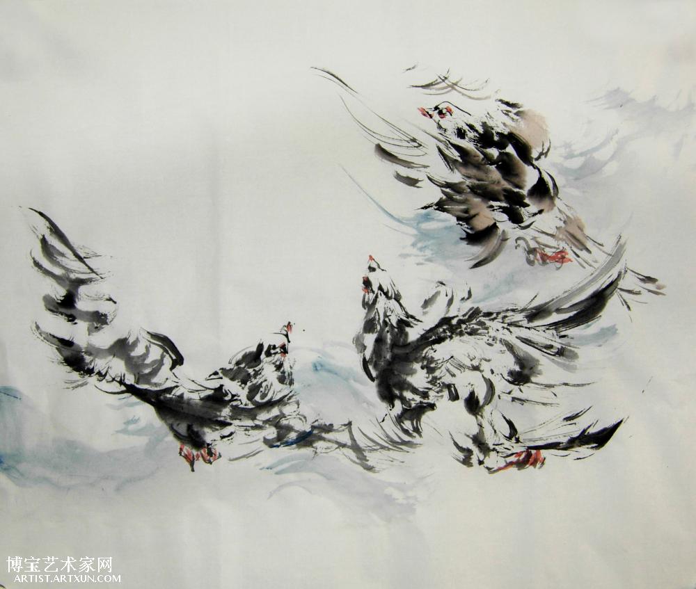王信的画鸽艺术系列之五
