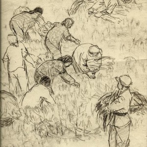 白魁作品欣赏:丽江古城百岁坊油画写生