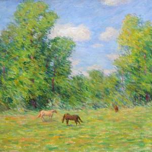 140新泽西的牧场A Ranch in New Jersey (Oil on canvas)2007年