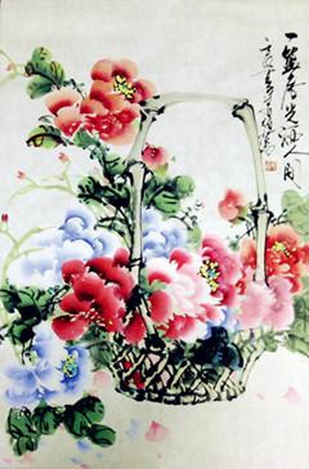 一篮春色光洒人间