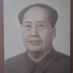 油画毛泽东肖像