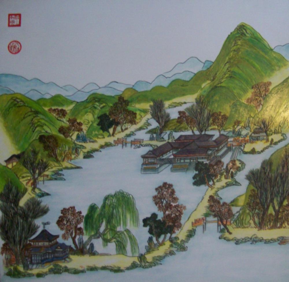 一种新的中国特色艺术 中国书画作品镌刻
