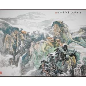 九华山大型壁画（二）