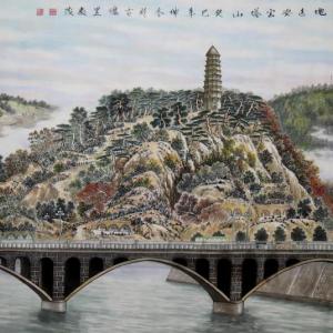 中国革命圣地——延安宝塔山