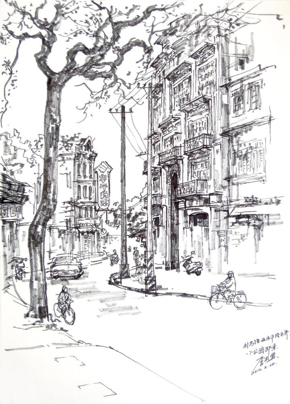 风景速写——汕头小公园系列