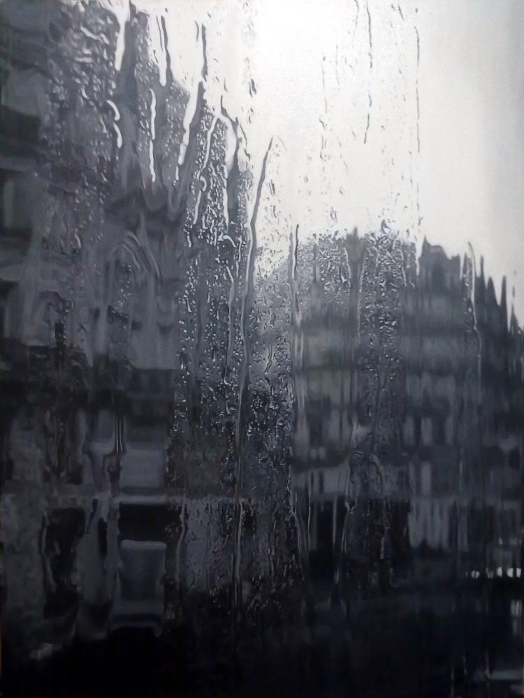 唐莉莉 《雨巴黎印象之三》