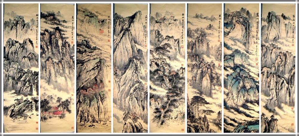 杨喜元作品欣赏:三山五岳渺何许