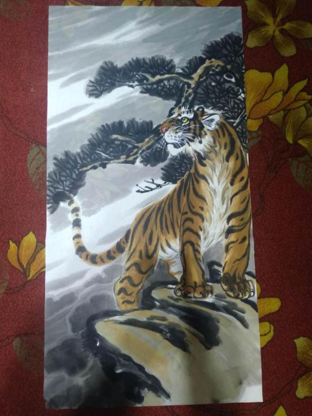 王文飞作品欣赏:虎踞