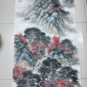 秋山红树