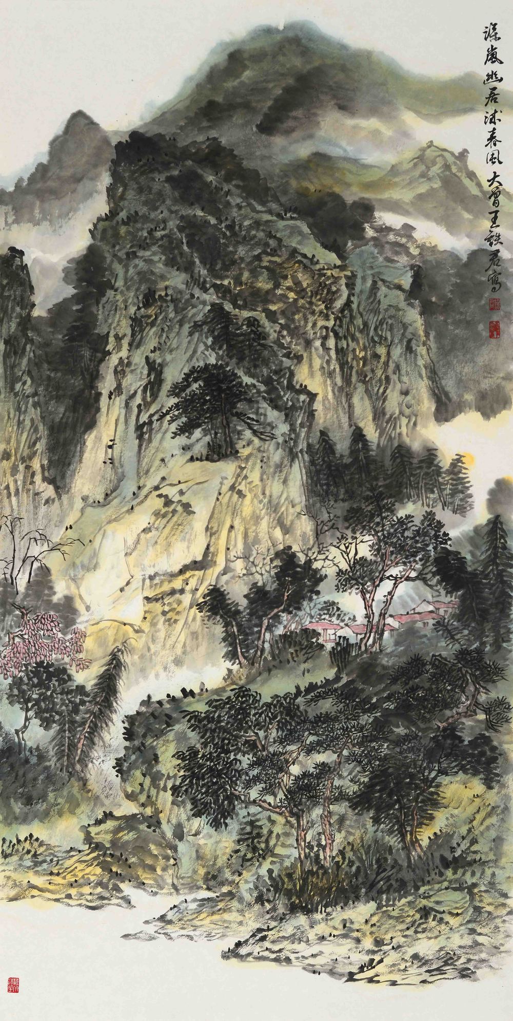 深岚幽居沐春风