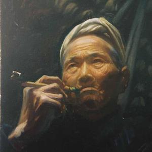老人像