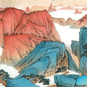 云海出芙蓉
