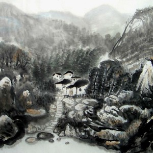 山中小景
