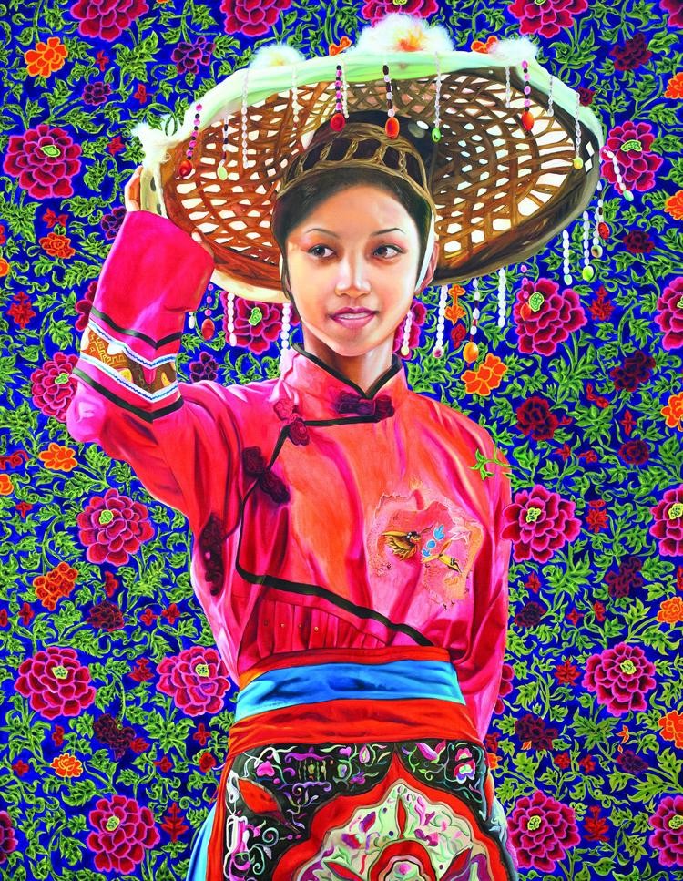 七彩花