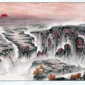 高原暮色