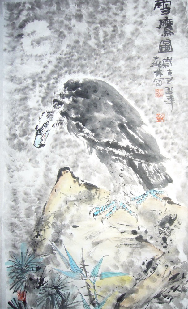 雪鹰（指画）