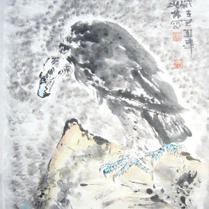 雪鹰（指画）