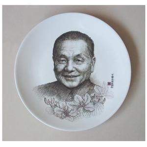 刻瓷:邓小平像