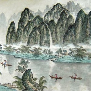 177 《山光繞細雲水色凝清碧》