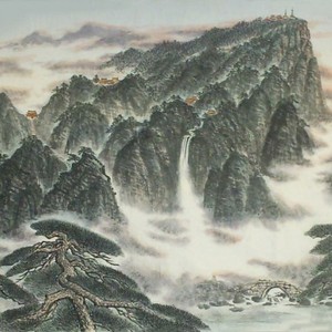 222 《泰山雄姿》 (大）