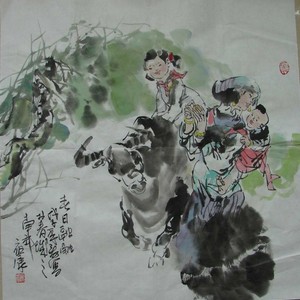 田应康中国画-春日融融