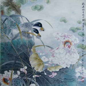 《秋来犹有残花艳》