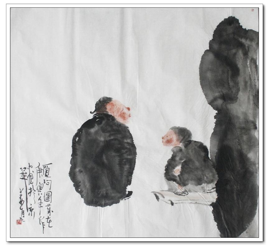 觅句图 68cmX68cm   2010