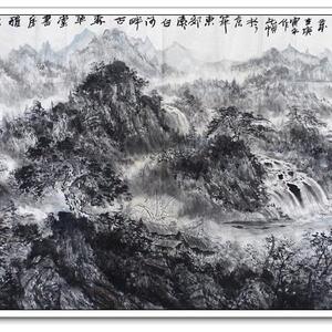 1 万里河山展宏图 238cmX96cm  2010