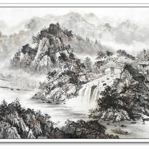 8 千岩竞秀 178cmX70cm  2010