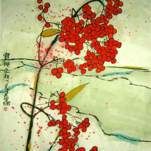 赵廉杰国画