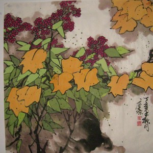 赵廉杰国画