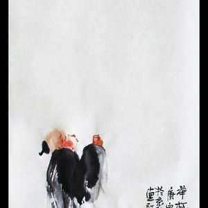17 举杯邀明月70cmX35cm  2010