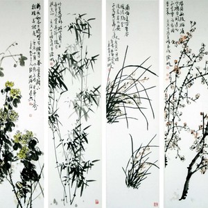 梅兰竹菊 已售