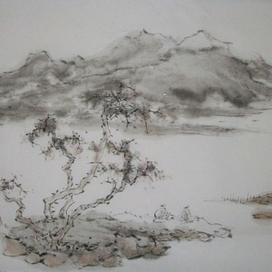 秋老山容淡