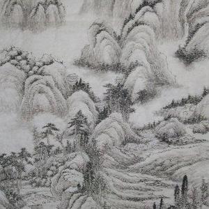 仿王石谷笔意