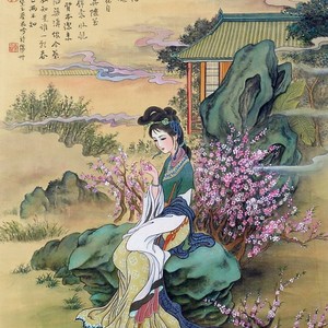 黛玉葬花