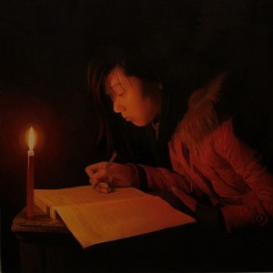 《一支红蜡烛》