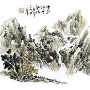 烟树沉沉水乱流