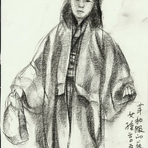 穿和服的日本女孩藤井南