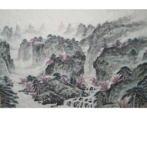 青山映绿水
