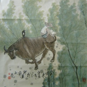 找牛归来