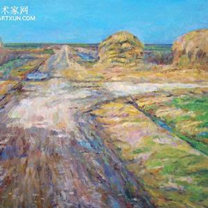 通向麦场的路