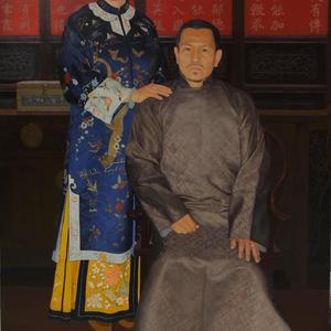 双人像