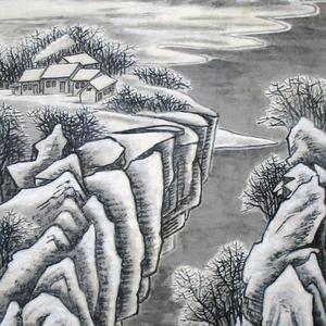 风雪夜归