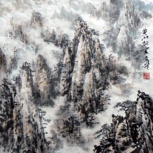 山水画作品