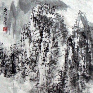 山水画作品