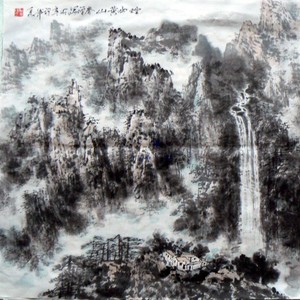 山水画作品
